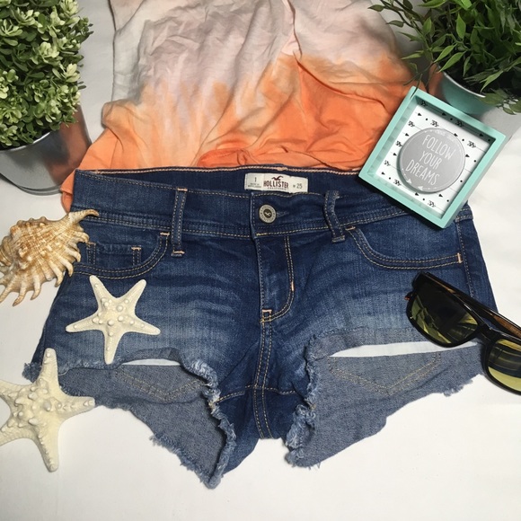 HOLLISTER SHORT JEAN - Picture 1 of 5